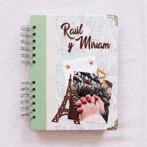 Agenda boda personalizada Viajes