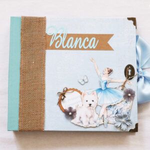 Álbum - Libro de firmas comunión vintage personalizado bailarina
