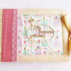 Álbum bebé personalizado tapas acolchadas