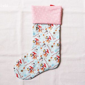 Calcetín Navidad Bluey personalizado