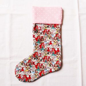 Calcetín Navidad Princesas Disney personalizado