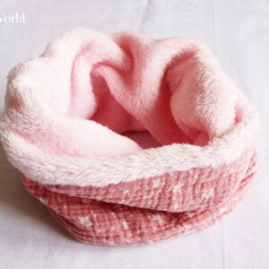 Cuello polar bebé muselina