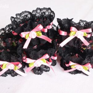 Ligas de novia para invitadas boda (Miniligas) negras